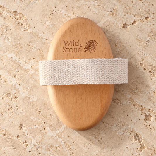 Natural Bristle Dry Body Brush