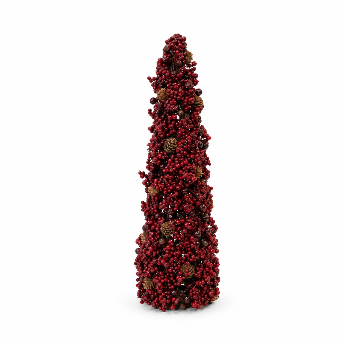 Luxury Tree Burgundy Berry with Mini Pinecone – Maison Oie