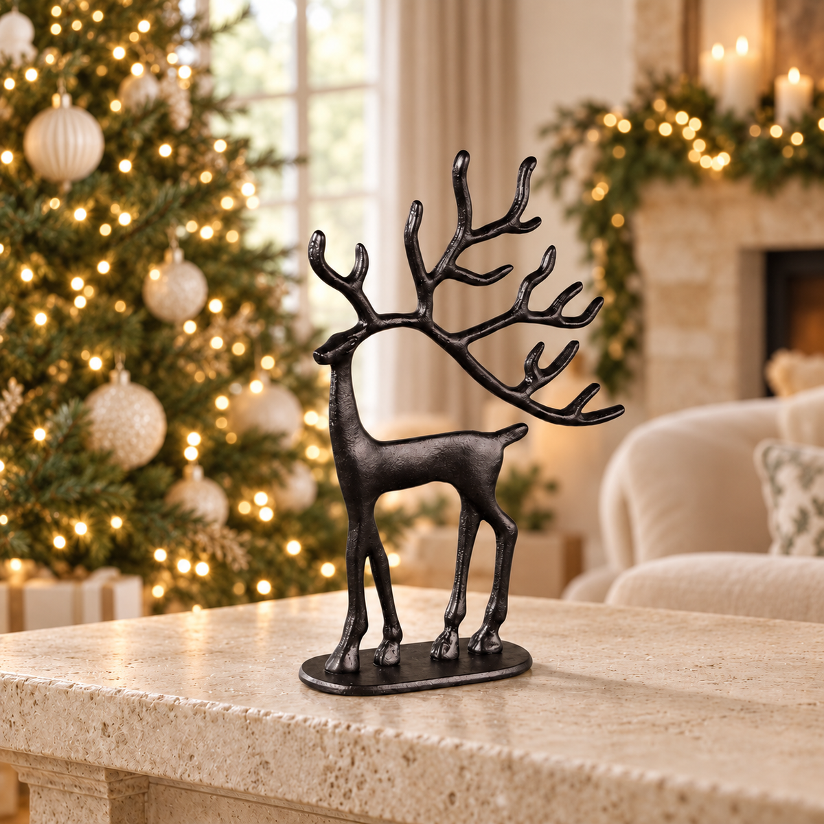 Black Metal Reindeer
