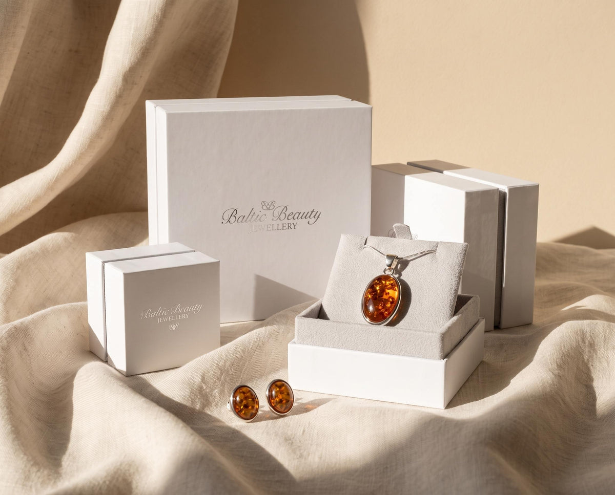 ESSENTIALS Amber Cufflinks